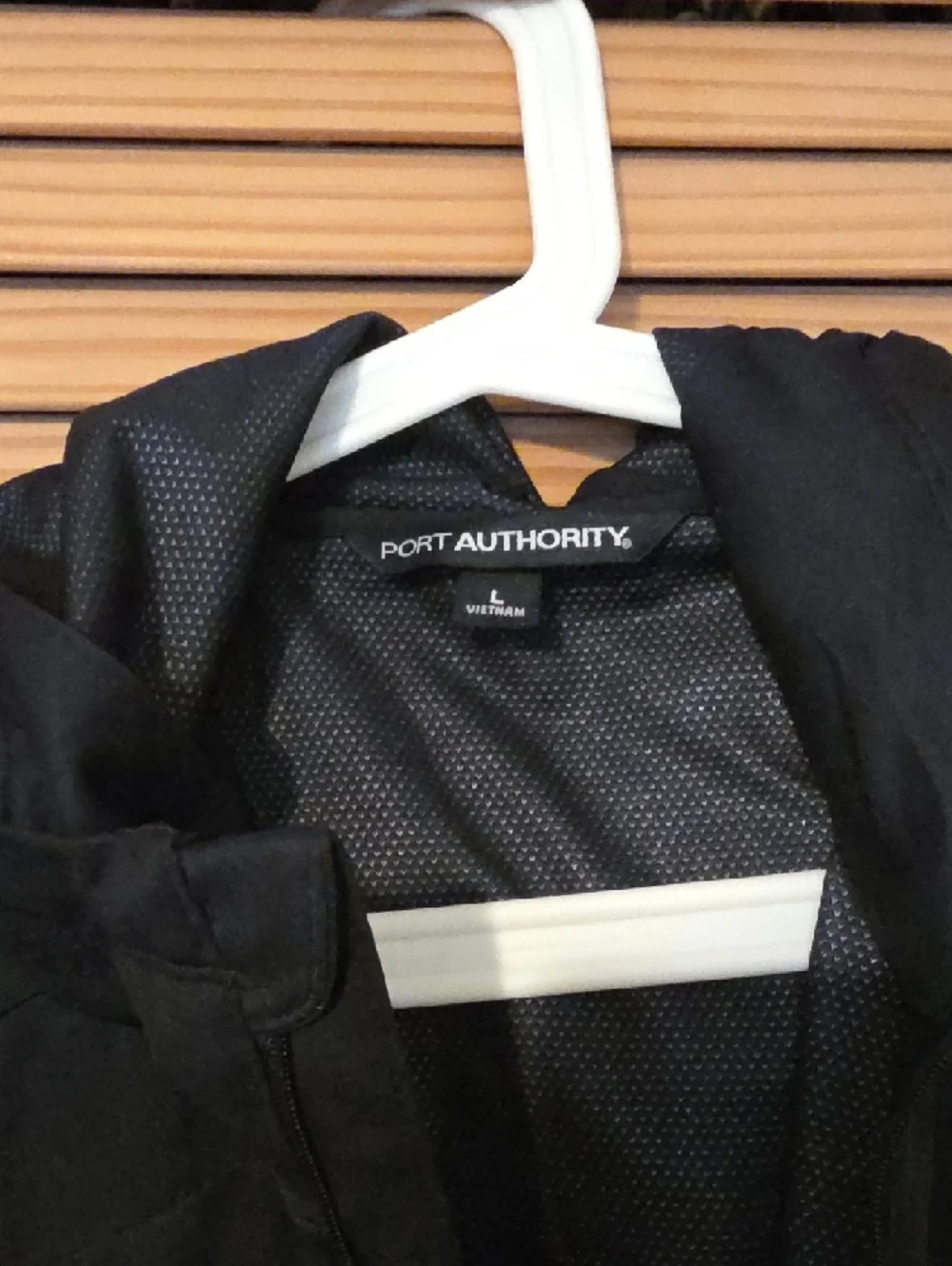 Jeep Black Hooded Windbreaker Jacket - Picture 2 of 5